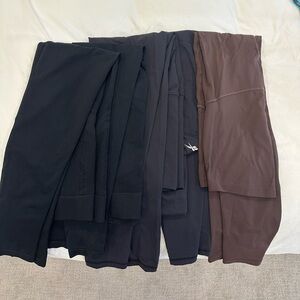 5 pairs Blanqi maternity leggings L